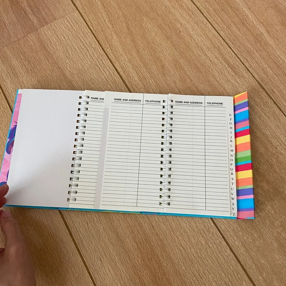 Y2K Pooh planner organizer